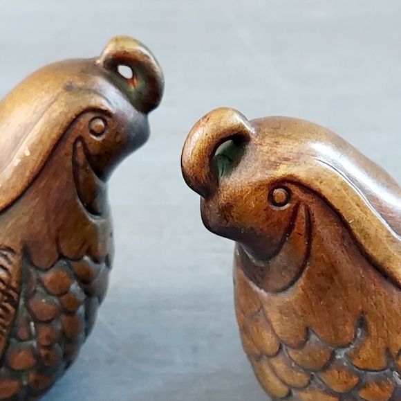 Rustic Vintage Quail Bird Tealights - Picture 1 of 9